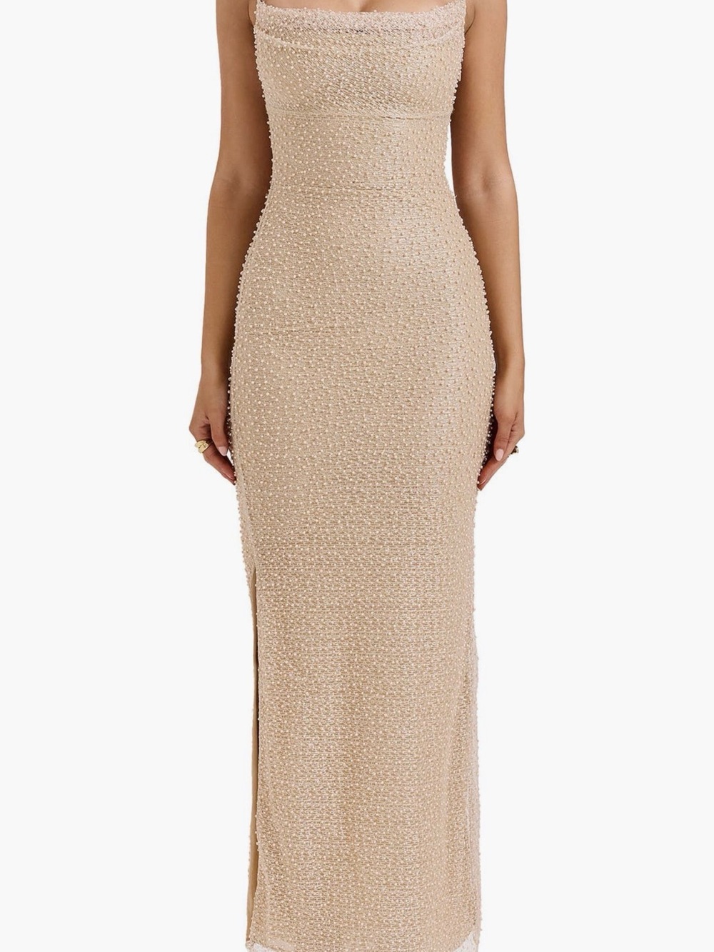 House of CB Calla Beaded Gown